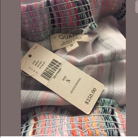 NWT Anthropologie Bohemian Striped Tiered Dress - Picture 4 of 4